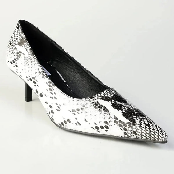 Madison Oceana Low Heel Court - Black/White