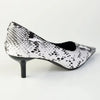 Madison Oceana Low Heel Court - Black/White