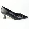 Madison Octavia Buckle Strap Court - Black