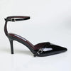 Madison Oda Court Heel - Black