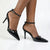 Madison Oda Court Heel - Black