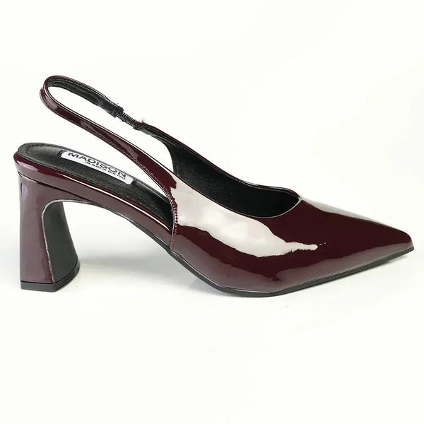 Madison Odette Block Heel - Wine