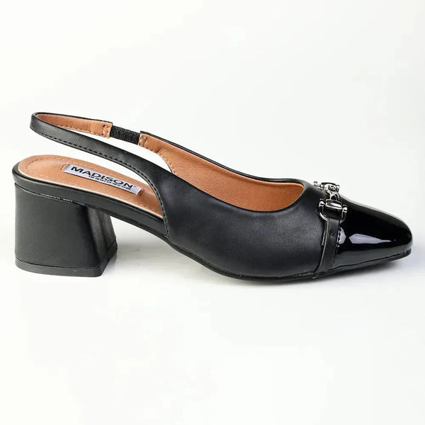 Madison Ofeera Block Heel - Black