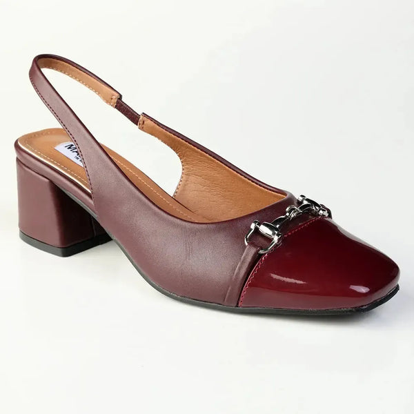 Madison Ofeera Block Heel - Wine