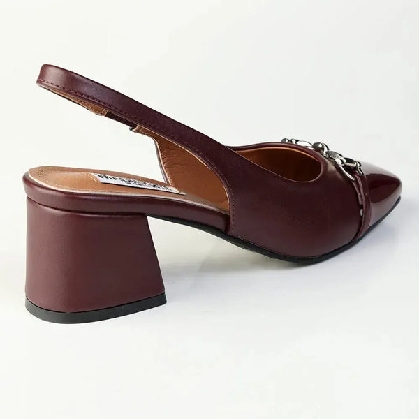 Madison Ofeera Block Heel - Wine
