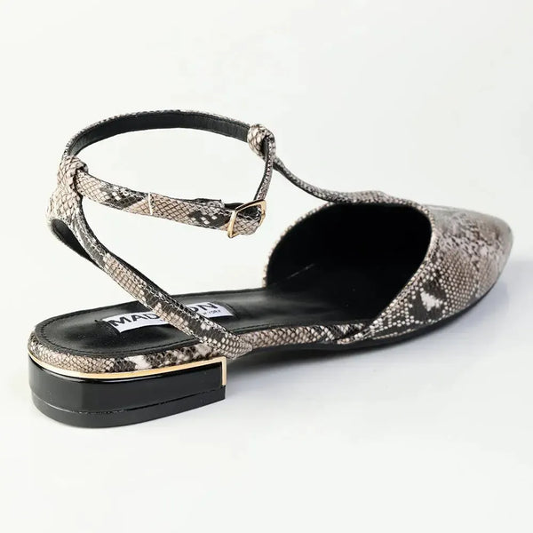 Madison Ola T-Bar Loafer - Black Multi