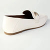 Madison Olga Trimmed Loafer - Off White