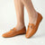 Madison Olga Trimmed Loafer - Tan
