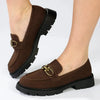 Madison Olina Loafer - Dark Brown