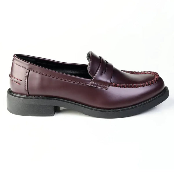 Madison Olivettie Loafer - Wine