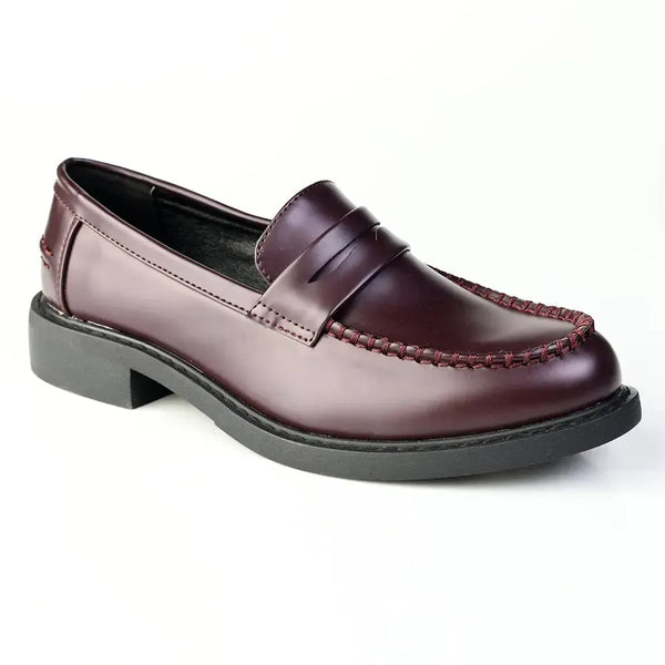 Madison Olivettie Loafer - Wine
