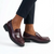 Madison Olivettie Loafer - Wine