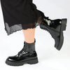 Madison Olwyn Military Boot - Black