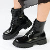 Madison Olwyn Military Boot - Black