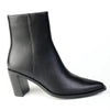 Madison Olympia Slim Block Ankle Boot - Black