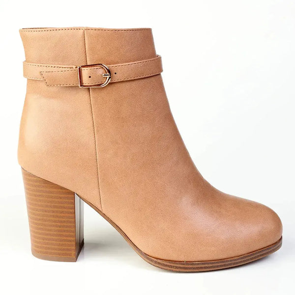 Madison Ombretta Ankle Boot - Nude