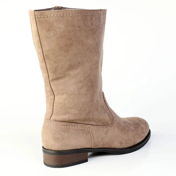 Madison Omni Mid Calf Boot - Taupe