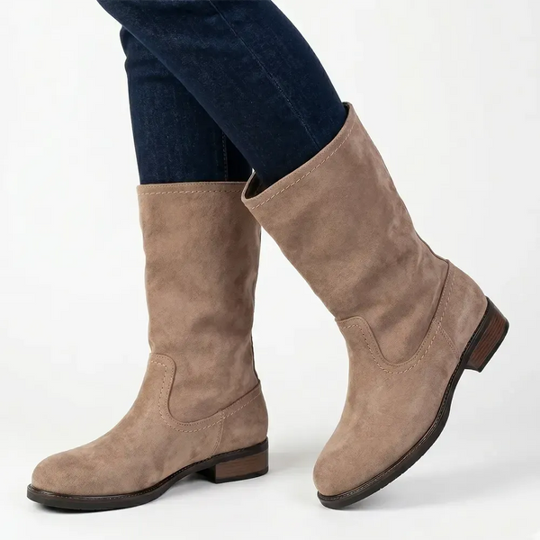 Madison Omni Mid Calf Boot - Taupe