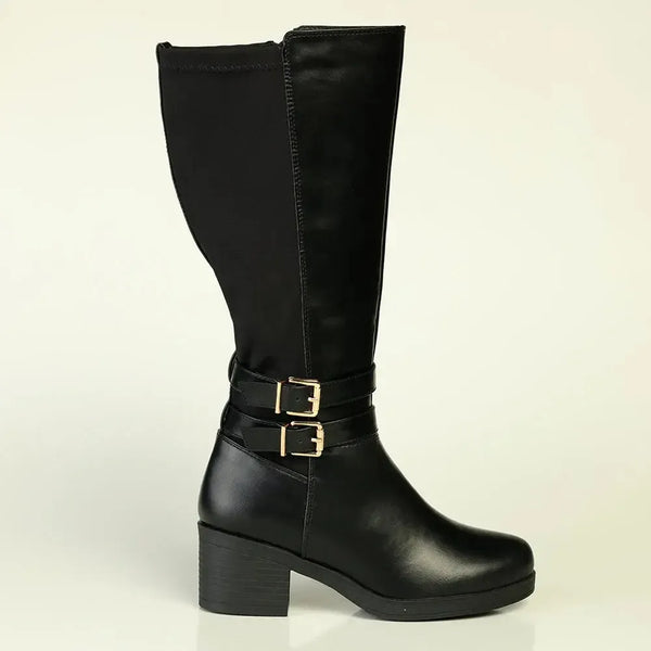 Madison Onyx Long Boot - Black