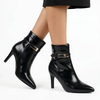 Madison Orcid Stiletto Boot - Black