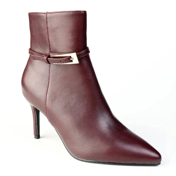 Madison Orcid Stiletto Boot - Wine