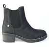 Madison Orette Chelsea Low Block Heel Boot - Black
