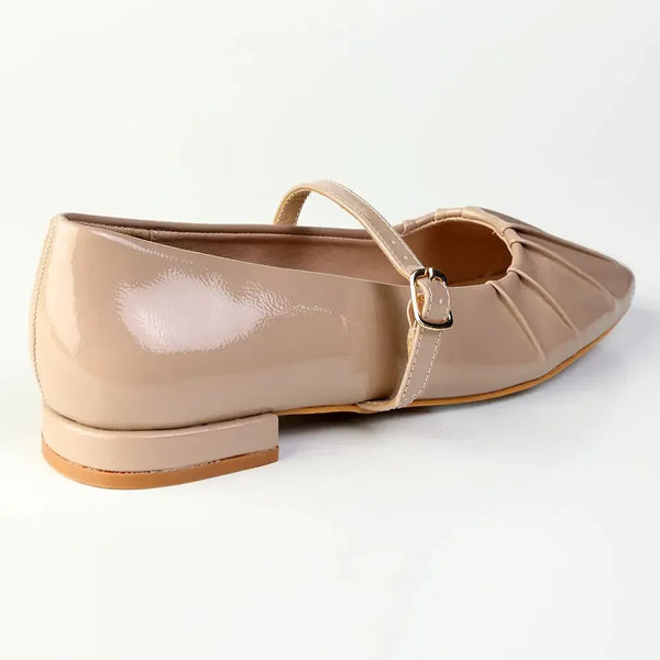 Madison Ozell Pump - Nude