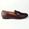 Madison Ozma Loafer With Saddle - Wine