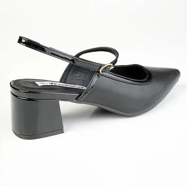 Madison Pally Fashion Court Heel - Black