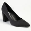 Madison Patricia 2 Pointy Block Court Heel - Black-Madison Heart of New York-Buy shoes online