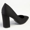 Madison Patricia 2 Pointy Block Court Heel - Black-Madison Heart of New York-Buy shoes online