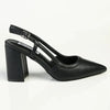 Madison Paula Block Heel - Black
