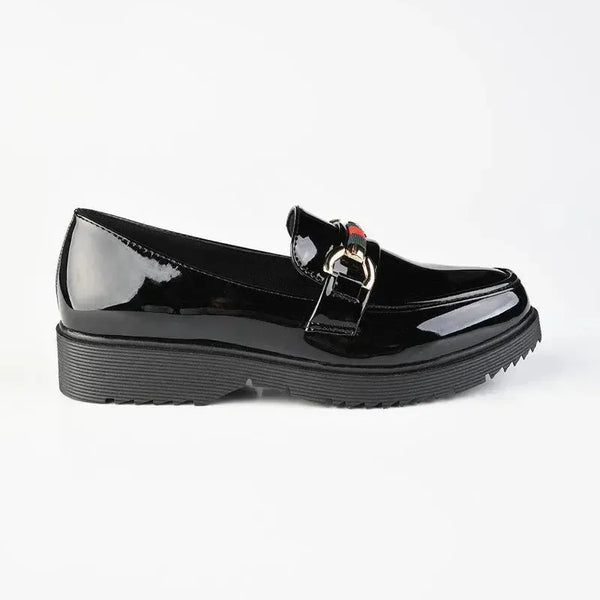 Madison Paxton Trimmed Loafer - Black