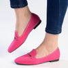 Madison Pearl - Metal Trim Pump - Fuschia-Madison Heart of New York-Buy shoes online