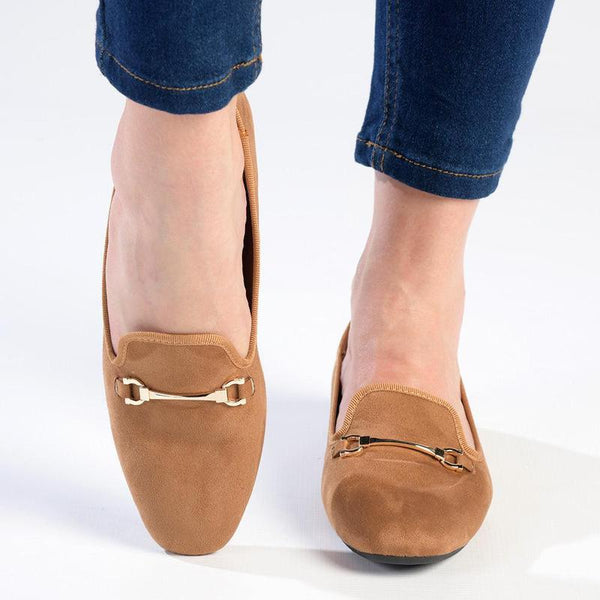 Madison Pearl - Metal Trim Pump - Taupe-Madison Heart of New York-Buy shoes online