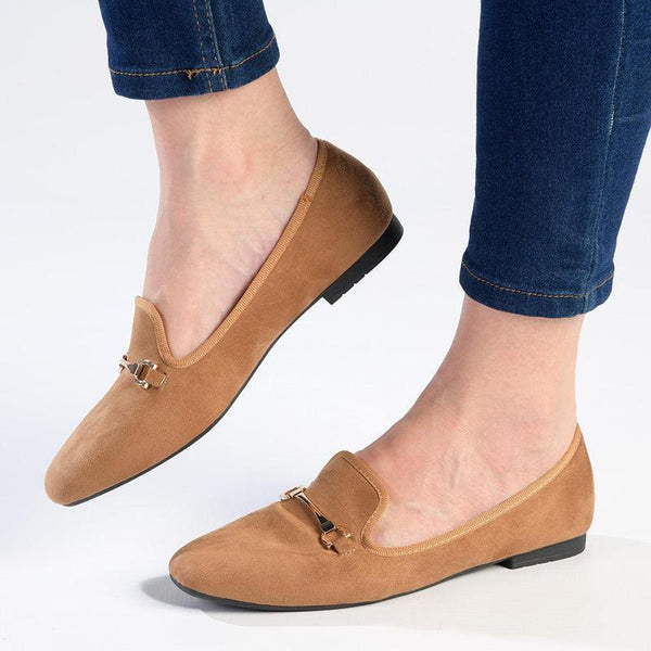 Madison Pearl - Metal Trim Pump - Taupe-Madison Heart of New York-Buy shoes online