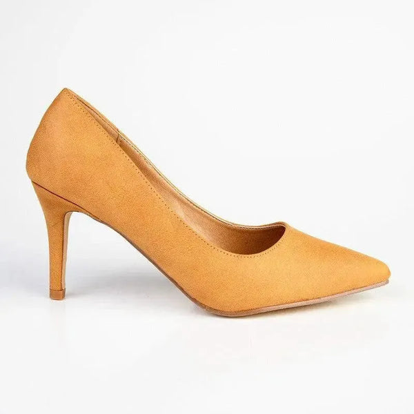 Madison Penny 6 Basic Court Heel- Light Tan