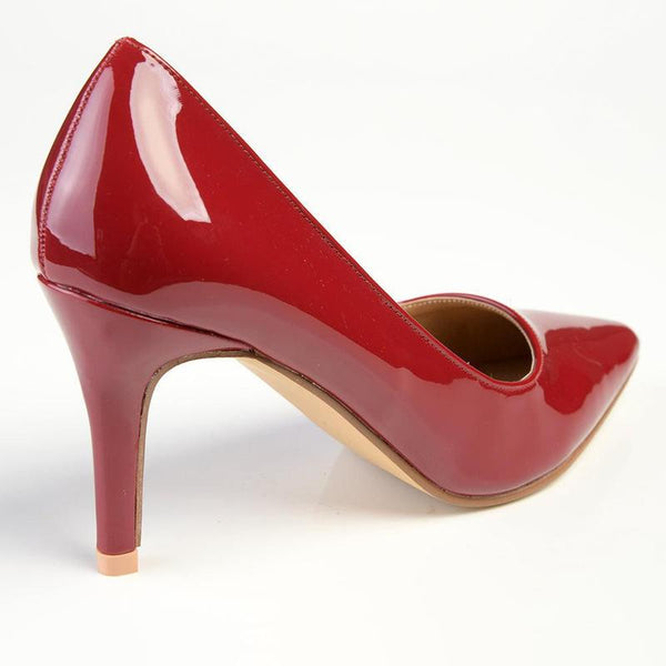 Madison Penny 6 Basic Court Heel - Wine-Madison Heart of New York-Buy shoes online