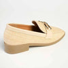 Madison Phoenix - Metal Trim Loafer - Natural