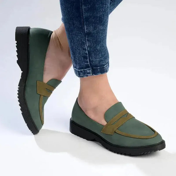 Madison Piper Brogue - Emerald Green