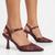 Madison Piper Heel - Wine