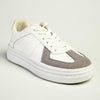 Madison Platform Lace Up Fashion Sneaker - White / Grey-Madison Heart of New York-Buy shoes online