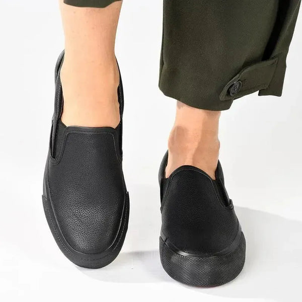 Madison Platform Sneaker - Black Mono