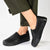 Madison Platform Sneaker - Black Mono