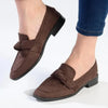 Madison Priya - Knotted Loafer - Chocolate