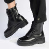 Madison Savannah Military Boot - Black-Madison Heart of New York-Buy shoes online