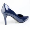 Madison Scalloped Penny Court - Navy