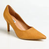 Madison Scalloped Penny Court - Tan