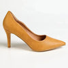 Madison Scalloped Penny Court - Tan