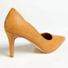 Madison Scalloped Penny Court - Tan